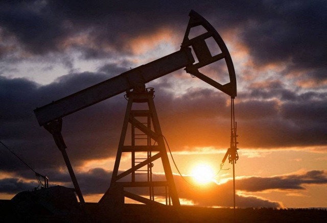 A view shows an oil pump jack outside Almetyevsk in the Republic of Tatarstan, Russia June 4, 2023